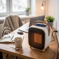 Adler Fan Heater | AD 7762 | Ceramic | 1000 W | Number of power levels 2 | White