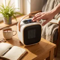 Adler Fan Heater | AD 7762 | Ceramic | 1000 W | Number of power levels 2 | White – pilt 3