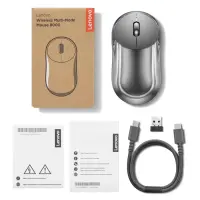 Lenovo Multi-Mode Mouse 8000 | Wireless | 2.4G, Bluetooth 5.3 | Thunder Grey – pilt 6