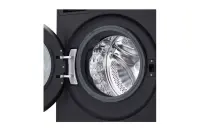LG Washing machine | F2X70S9TBB | Energy efficiency class A | Front loading | Washing capacity 9 kg | 1200 RPM | Depth 48 cm | Width 60 cm | Display | LED | Steam function | Direct drive | Wi-Fi | Black