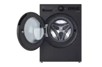 LG Washing machine | F2X70S9TBB | Energy efficiency class A | Front loading | Washing capacity 9 kg | 1200 RPM | Depth 48 cm | Width 60 cm | Display | LED | Steam function | Direct drive | Wi-Fi | Black – pilt 2
