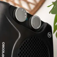 Cecotec ReadyWarm 2000 Max Dual Black | Fan heater | 2000 W | Number of power levels 3 | Suitable for rooms up to 20 m² | Black – pilt 4