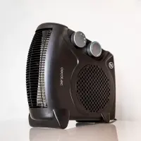 Cecotec ReadyWarm 2000 Max Dual Black | Fan heater | 2000 W | Number of power levels 3 | Suitable for rooms up to 20 m² | Black – pilt 5