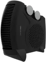 Cecotec ReadyWarm 2000 Max Dual Black | Fan heater | 2000 W | Number of power levels 3 | Suitable for rooms up to 20 m² | Black