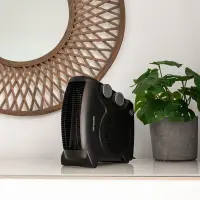 Cecotec ReadyWarm 2000 Max Dual Black | Fan heater | 2000 W | Number of power levels 3 | Suitable for rooms up to 20 m² | Black – pilt 7
