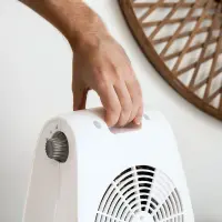 Cecotec ReadyWarm 2000 Max Force White | Fan heater | 2000 W | Number of power levels 2 | Suitable for rooms up to 20 m² | White – pilt 3