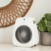 Cecotec ReadyWarm 2000 Max Force White | Fan heater | 2000 W | Number of power levels 2 | Suitable for rooms up to 20 m² | White – pilt 4