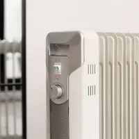 Cecotec ReadyWarm 11000 Space | Oil Radiator | 2500 W | Number of power levels 3 | Suitable for rooms up to 25 m² | White