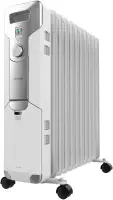 Cecotec ReadyWarm 11000 Space | Oil Radiator | 2500 W | Number of power levels 3 | Suitable for rooms up to 25 m² | White