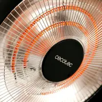 Cecotec ReadyWarm 21000 Carbon Focus | Infrared Heater | 2100 W | Number of power levels 3 | Suitable for rooms up to 20 m² | Black | IP24 – pilt 3