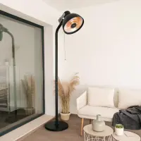 Cecotec ReadyWarm 21000 Carbon Focus | Infrared Heater | 2100 W | Number of power levels 3 | Suitable for rooms up to 20 m² | Black | IP24 – pilt 5