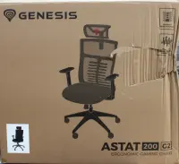 SALE OUT. | Ergonomic Chair Astat 200 Base material Nylon; Castors material: Nylon with CareGlide coating | Black | DAMAGED PACKAGING | 24 month(s)