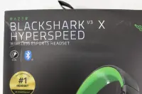 SALE OUT. Razer BlackShark V3 X HyperSpeed for Xbox Gaming Headset, Over-Ear,Wireless,  Black | Razer DAMAGED PACKAGING – pilt 2