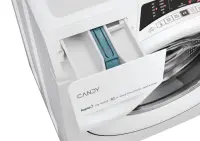 Candy Washing machine | RO4 476DWM7/1-S | Energy efficiency class A | Front loading | Washing capacity 7 kg | 1400 RPM | Depth 45 cm | Width 60 cm | Display | 6-digit | Steam function | Wi-Fi | White – pilt 2
