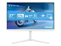 Philips | 27M2N5901A/00 | 27 " | Fast IPS | UHD | 16:9 | 160 Hz | 1 ms | 3840 x 2160 pixels | 350 cd/m² | HDMI ports quantity 2 | White