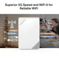 Mercusys AX3000 5G Wi-Fi 6 Router | MB521-5G | 802.11ax | 2402 Mbit/s | Mesh Support Yes | MU-MiMO No | 5G | Antenna type Internal – pilt 2