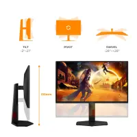 AOC | 25G4ZR | 25 " | Fast IPS | FHD | 16:9 | 240 Hz | 0.5 ms | 1920 x 1080 pixels | 300 cd/m² | HDMI ports quantity 2 | Black – pilt 15