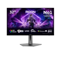 AOC | AG326UZD2 | 32 " | QD-OLED | UHD | 16:9 | 240 Hz | 0.03 ms | 3840 x 2160 pixels | 1000 cd/m² | HDMI ports quantity 1 | Black