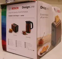 SALE OUT. Bosch TAT4P429 DesignLine Toaster, 970 W, 2 slots, Copper | SALE OUT. | Bosch DesignLine Toaster | TAT4P429 | Power 970 W | Number of slots 2 | Housing material Stainless Steel | Copper/Black | DAMAGED PACKAGING – pilt 4