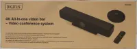 SALE OUT. | Digitus 4K All-in-One Video Bar Pro – Video Conference System | DS-55580 | DEMO | 24 month(s)