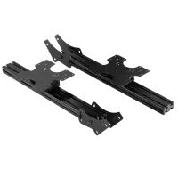 Next Level Racing Floor stand | Tilt | ELITE Free Standing Triple Add-On Monitor Stand | 21-43 " | Black – pilt 4