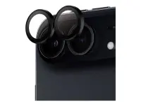 PanzerGlass Hoops | Camera Lens | Apple | iPhone Duo | Metal/Silicone | Black