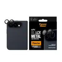 PanzerGlass Hoops | Camera Lens | Apple | iPhone Duo | Metal/Silicone | Black – pilt 3