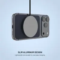 Fixed MagPad Slim wireless charger with Qi2.2, MagSafe support