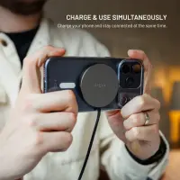 Fixed MagPad Slim wireless charger with Qi2.2, MagSafe support – pilt 5
