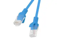 Lanberg Patchcord CAT.5E UTP 2M fluke passed 10-pack, Blue | PCU5-20CC-0200-B