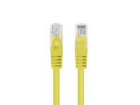 Lanberg Patchcord CAT.5E UTP 1M fluke passed 10-pack, Yellow | PCU5-20CC-0100-Y