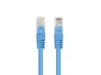 Lanberg Patchcord CAT.6 UTP 0.25M fluke passed 10-pack, Blue | PCU6-20CC-0025-B