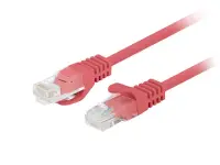 Lanberg Patchcord CAT.6 UTP 0.25M fluke passed 10-pack, Red | PCU6-20CC-0025-R