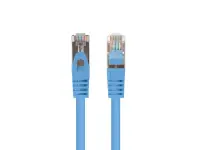 Lanberg Patchcord CAT.6 FTP 1M fluke passed 10-pack, Blue | PCF6-20CC-0100-B