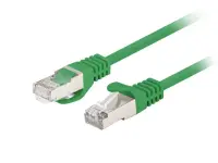 Lanberg Patchcord CAT.6 FTP 1M fluke passed 10-pack, Green | PCF6-20CC-0100-G – pilt 2