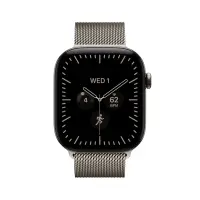 Apple Watch 12, 42 mm, GPS+5G, titaan, Natural Milanese Loop, titaan - Nutikell