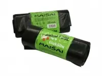 Trash Bags Plasta, 20l/20pcs., 20mikr., black
