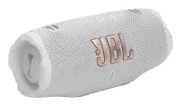 JBL Charge 6 Portable Speaker, Bluetooth, White