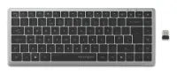 Kensington KB435 EQ Rechargeable Multi-Device Compact Keyboard RF+BT, US, Space Grey
