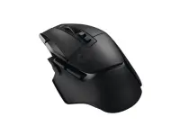 Logitech G502 X LIGHTSPEED Wireless Gaming Mouse, RF Wireless 25600 DPI, Black