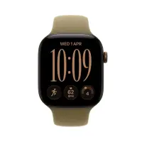 Apple Watch 12, 42 mm, GPS, alumiinium, sport band, M/L, pronks / pruun - Nutikell