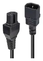 Lindy 30403 toitekaabel Must 5 m IEC C14 IEC C15 – pilt 2