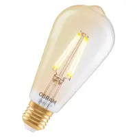 Osram SMART+ MATTER Filament Dimmable Classic Edison 53 824 Gold | E27 | 6 W | Warm White | Wi-Fi – pilt 4
