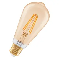 Osram SMART+ MATTER Filament Dimmable Classic Edison 53 824 Gold | E27 | 6 W | Warm White | Wi-Fi – pilt 5