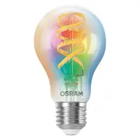 Osram SMART+ MATTER Filament Multicolor Classic A40 | E27 | 4.8 W | RGBW | Wi-Fi – pilt 4