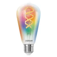 Osram SMART+ MATTER Filament Multicolor Classic Edison 40 | E27 | 4.8 W | RGBW | Wi-Fi – pilt 2