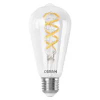 Osram SMART+ MATTER Filament Multicolor Classic Edison 40 | E27 | 4.8 W | RGBW | Wi-Fi – pilt 4