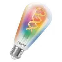 Osram SMART+ MATTER Filament Multicolor Classic Edison 40 | E27 | 4.8 W | RGBW | Wi-Fi – pilt 5