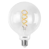 Osram SMART+ MATTER Filament Multicolor Classic Globe 125 40 | E27 | 4.8 W | RGBW | Wi-Fi – pilt 4
