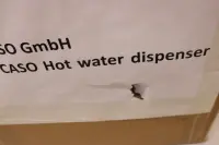 SALE OUT. Caso 01899 Hot Water Dispenser NOT ORIGINAL PACKAGING, SCRATCHED, DEMO | SALE OUT. | Caso NOT ORIGINAL PACKAGING, SCRATCHED, MISSING MANUAL – pilt 2